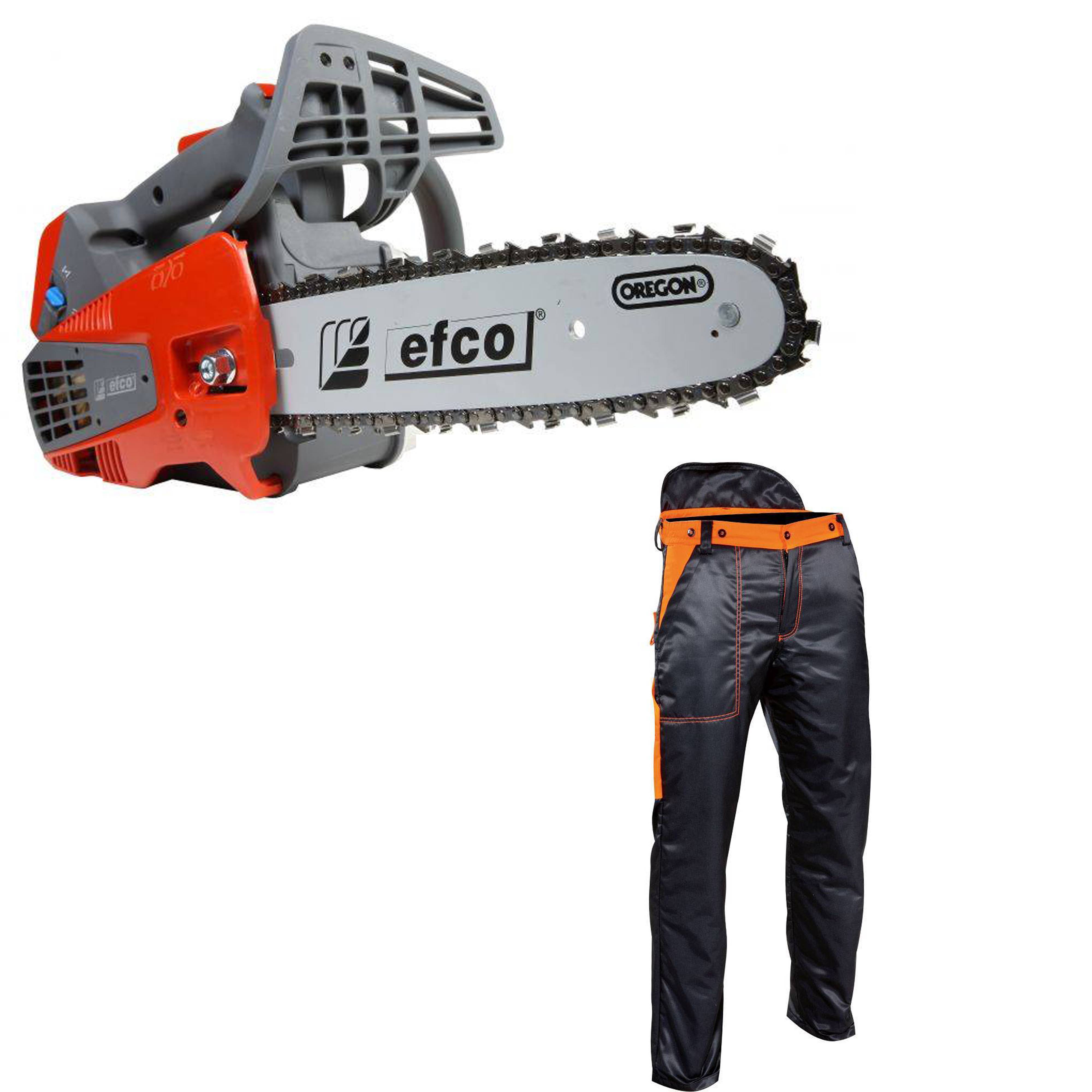 Kit motosega Efco MTT 2500 + pantaloni Efco antitaglio Energy cl.1 - Immagine 1